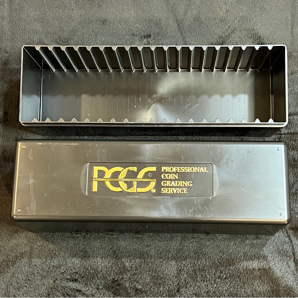 PCGS Plastic Storage Box for 20 Slab Coin Holders
